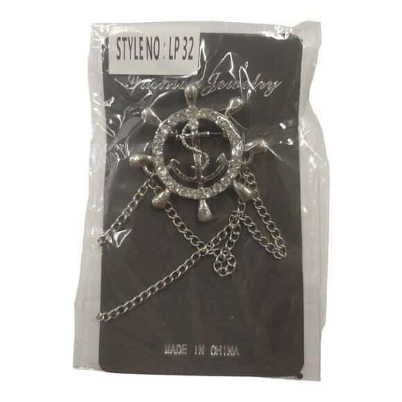MEN'S EJ SAMUELS FASHION NAUTICAL SILVER CHAIN. UNISEX. - Picture 3 of 3